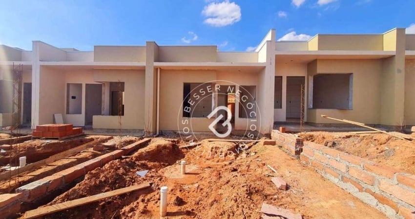 Casa com 2 dormitórios à venda, 50 m² por R$ 255.000,00 - Boa Vista - São Leopoldo/RS
