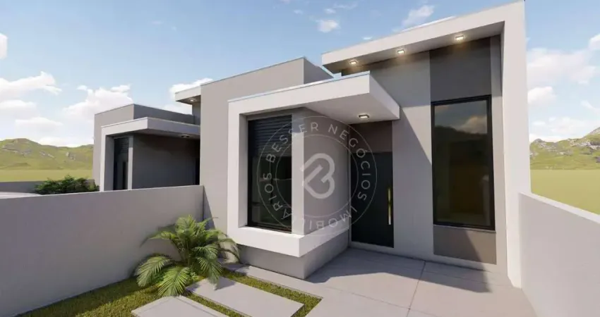 Casa com 2 dormitórios à venda, 56 m² por R$ 369.000,00 - Camboim - Sapucaia do Sul/RS