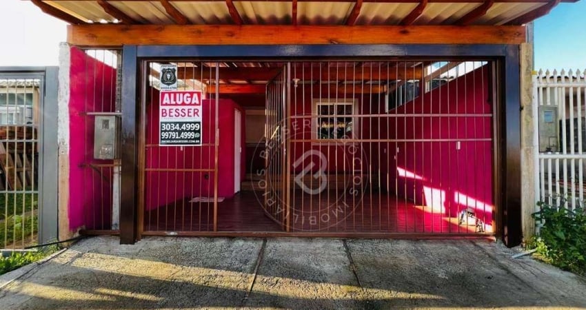 Casa com 2 dormitórios para alugar, 44 m² por R$ 1.500,00/mês - Campo Belo - Cachoeirinha/RS