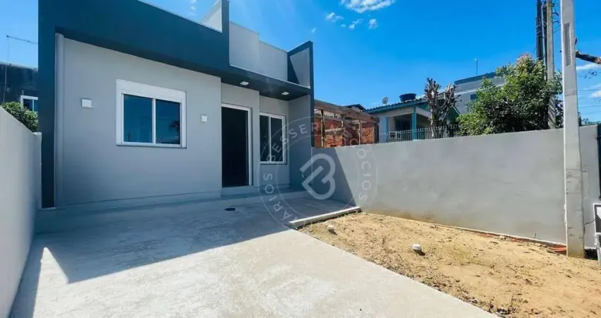 Casa com 2 dormitórios à venda, 50 m² por r$ 348.000,00 - arroio da manteiga - são leopoldo/rs