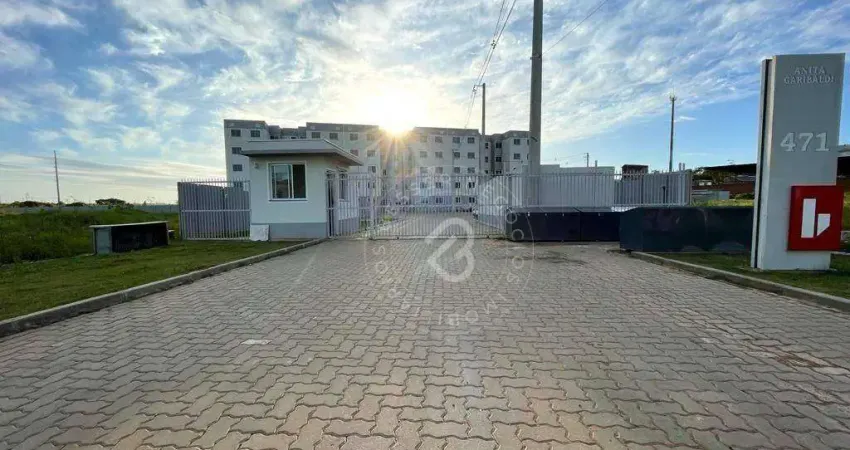 Apartamento com 2 dormitórios à venda, 43 m² por r$ 169.000,00 - nova sapucaia - sapucaia do sul/rs