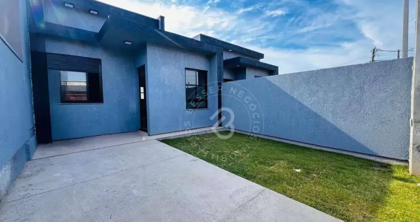 Casa com 2 dormitórios à venda, 55 m² - pasqualini - sapucaia do sul/rs