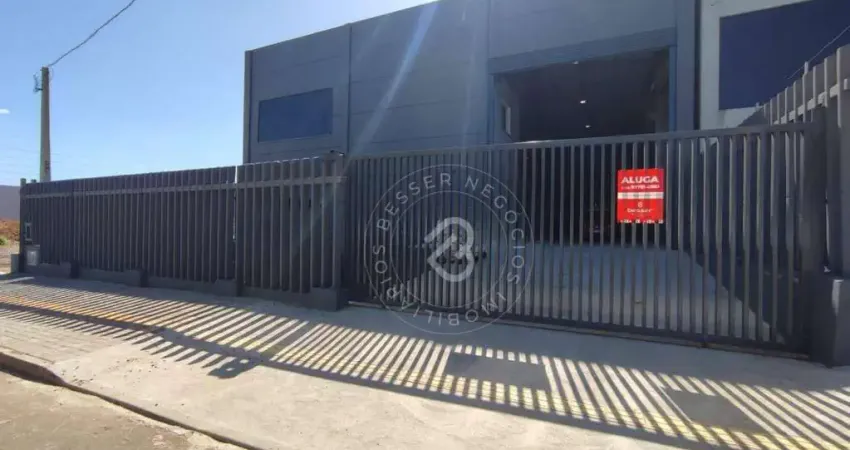 Pavilhão para alugar, 550 m² por r$ 12.060/mês - boa vista - sapucaia do sul/rio grande do sul