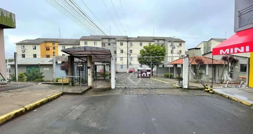 Apartamento com 2 dormitórios à venda, 48 m² por r$ 120.000,00 - pasqualini - sapucaia do sul/rs