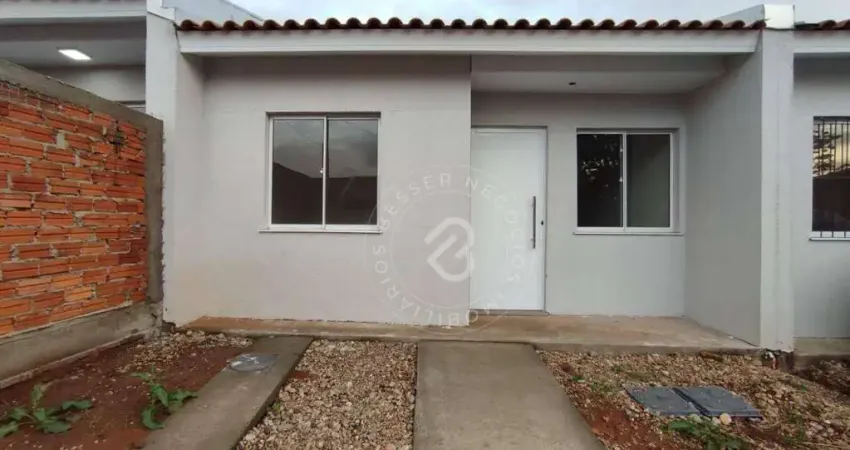 Casa com 2 dormitórios para alugar, 44 m² por r$ 1.450/mês - ipiranga - sapucaia do sul/rs