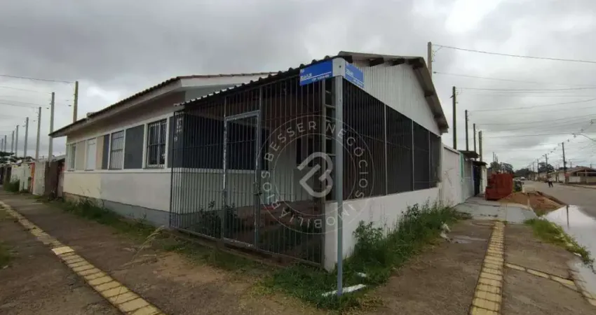 Casa com 2 dormitórios à venda, 68 m² por r$ 245.000,00 - três marias - esteio/rs