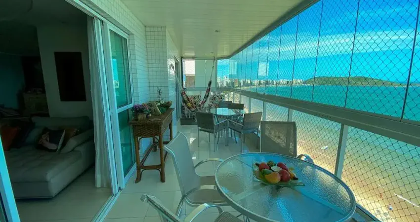 Cobertura de frente para o mar da praia do morro - luxo finamente mobiliada e decorada com lazer privativo