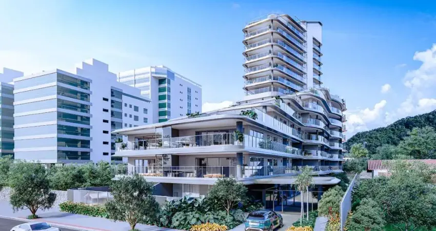 Edifício apogeo residences de frente para o mar em vila velha