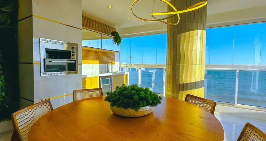 Apartamento 4 quartos, sendo 4 suítes a venda de frente para o mar na praia do morro em guarapari