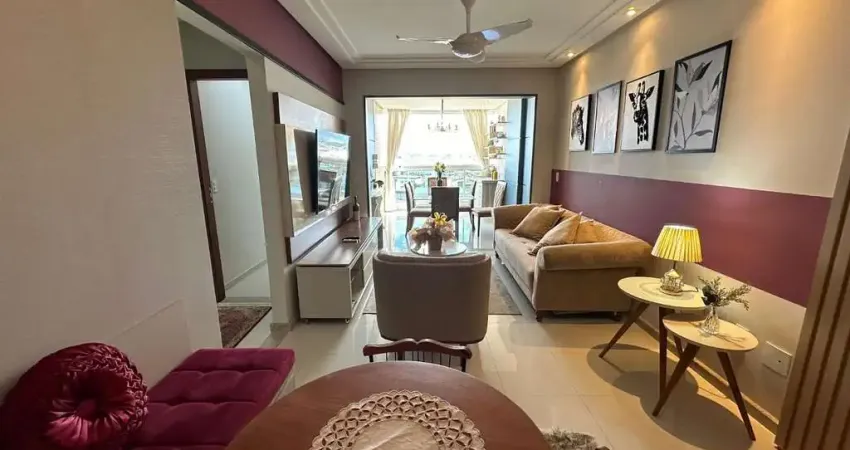 Apartamento 3 quartos a venda na orla da praia do morro, totalmente mobiliado