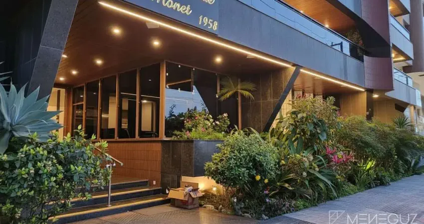 Apartamento alto padrão 150m² frente mar guarapari. 3 quartos, suite, portaria 24h. maison claude monet. r$ 1.200.000. agende visita