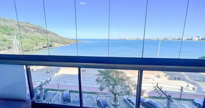 Apto 4 quartos a venda, frente total mar na Praia do Morro em Guarapari