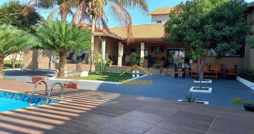 Chácara com 5 dormitórios à venda, 1050 m² por R$ 1.500.000 - Parque Dom Pedro II - Americana/SP