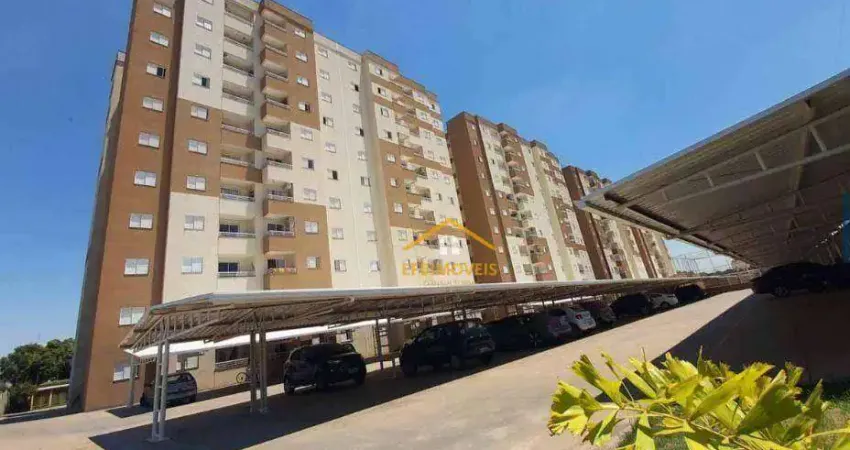 Apartamento com 2 dormitórios à venda, 58 m² por R$ 255.000,00 - Jardim Marajoara - Nova Odessa/SP