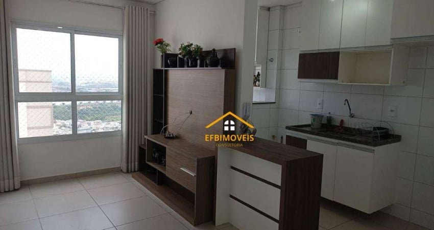 Apartamento com 2 dormitórios para alugar, 54 m² por R$ 1.700/mês - Residencial das Américas - Nova Odessa/SP