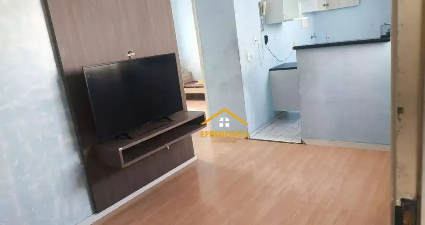 Apartamento com 2 dormitórios para alugar, 49 m² por R$ 1.500/mês - Jardim Recanto - Americana/SP
