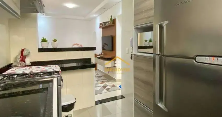 Apartamento com 2 dormitórios à venda, 49 m² por r$ 210.000,00 - jardim recanto - americana/sp