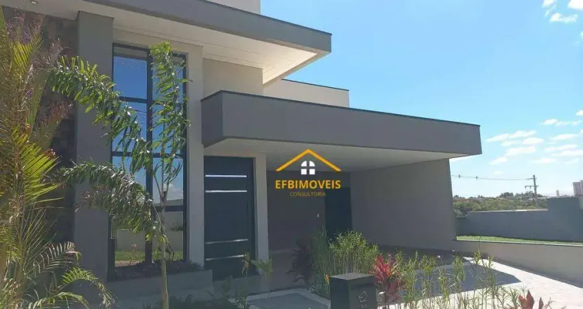 Casa com 3 dormitórios à venda, 190 m² por r$ 1.690.000 - condominio jd recanto das aguas - nova odessa/sp