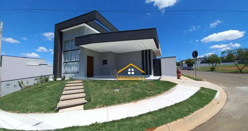 Casa com 3 dormitórios à venda, 188 m² por r$ 1.880.000 - condominio jd recanto das aguas - nova odessa/sp