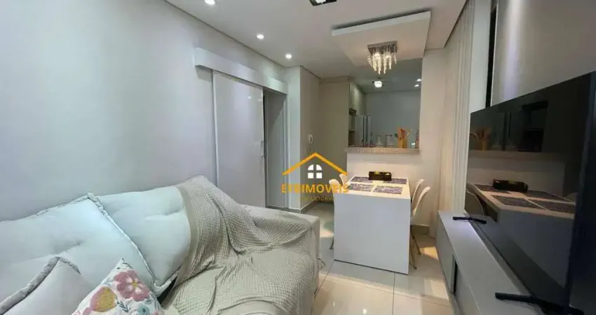 Apartamento com 2 dormitórios à venda, 49 m² por r$ 240.000,00 - jardim recanto - americana/sp