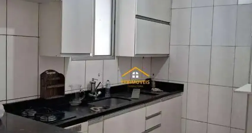 Apartamento com 2 dormitórios para alugar, 49 m² por R$ 1.400,00/mês - Jardim Recanto - Americana/SP