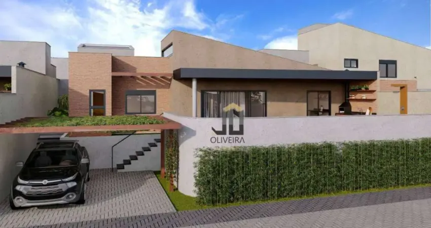 Casa com 3 dormitórios à venda, 131 m² por R$ 997.902,74 - Itapetinga - Atibaia/SP