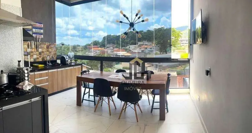 Casa com 3 Suítes à venda, 133 m² por R$ 840.500 - Jardim Maristela - Atibaia/SP