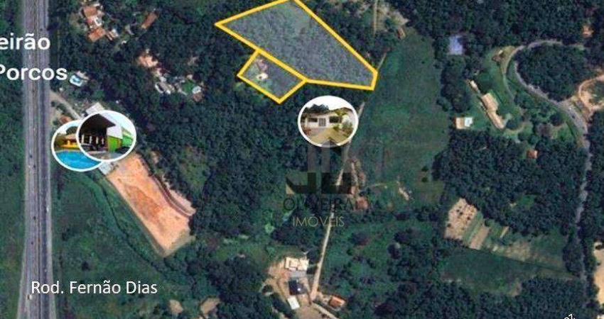 Terreno à venda, 19863 m² por R$ 1.000.000,00 - Ribeirão dos Porcos - Atibaia/SP