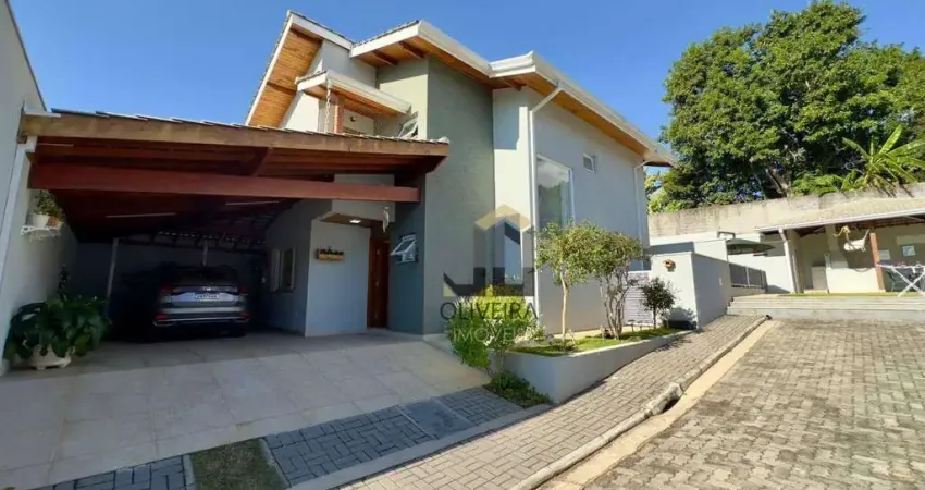 Casa com 3 suítes à venda, 210 m² por r$ 850.000 - condomínio siriema iii - atibaia/sp