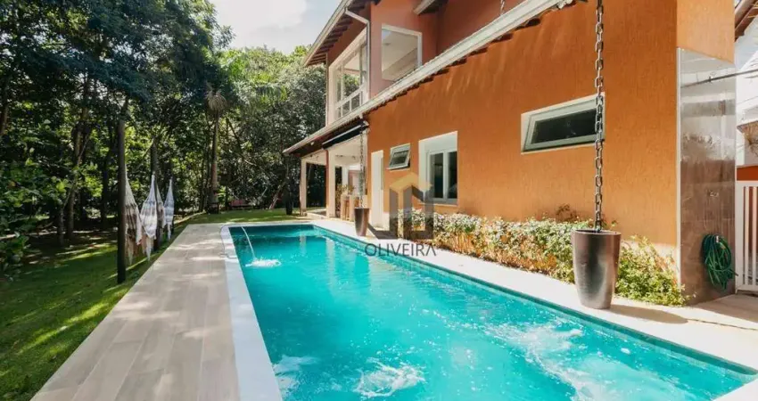 Casa com 5 dormitórios à venda, 462 m² por r$ 3.190.000,00 - condominio figueira garden - atibaia/sp