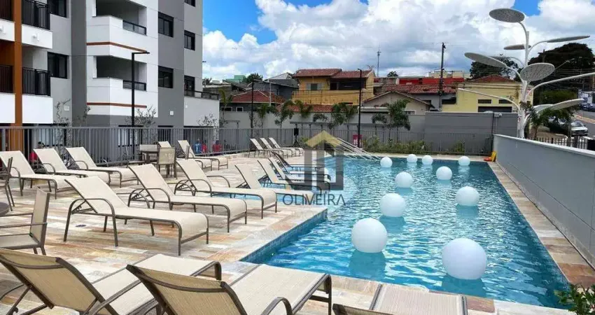 Apartamento com 2 dormitórios, 113 m² - venda por r$ 990.000,00 ou aluguel por r$ 5.460,00/mês - edifício mirai patriani - atibaia/sp