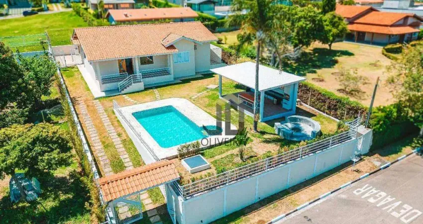 Casa com 3 dormitórios à venda, 300 m² por r$ 1.670.000,00 - condomínio vale do sol - bom jesus dos perdões/sp