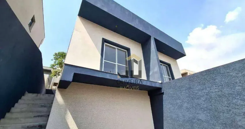 Casa com 2 dormitórios à venda, 57 m² por r$ 495.000,00 - jardim são felipe - atibaia/sp