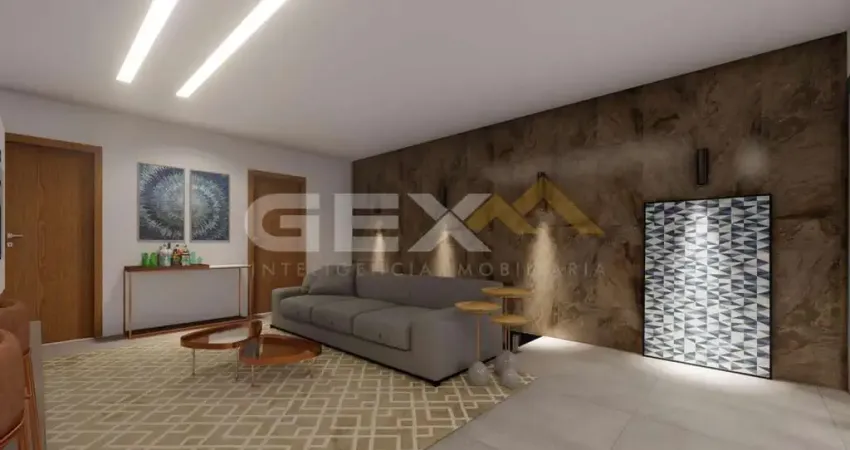 Apartamento em construção com 02 quartos e 01 vagas no centro