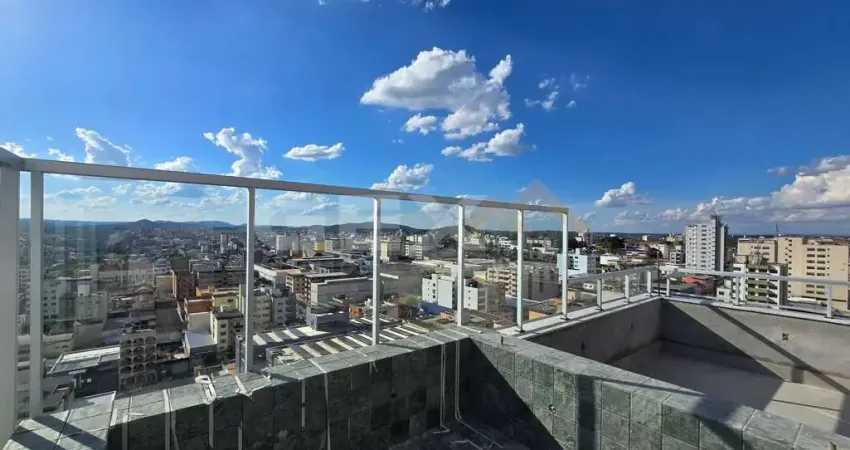 Cobertura duplex em construção no centro, 4 quartos com 2 suítes, sendo 1 maste