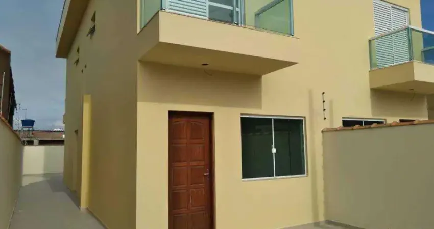 Sobrado para venda em itanhaém, tupy, 2 dormitórios, 2 suítes, 3 banheiros, 2 vagas