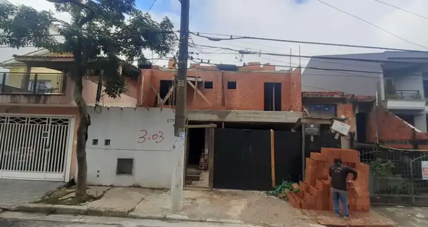 Cobertura para venda em santo andré, parque oratório, 2 dormitórios, 1 banheiro, 1 vaga