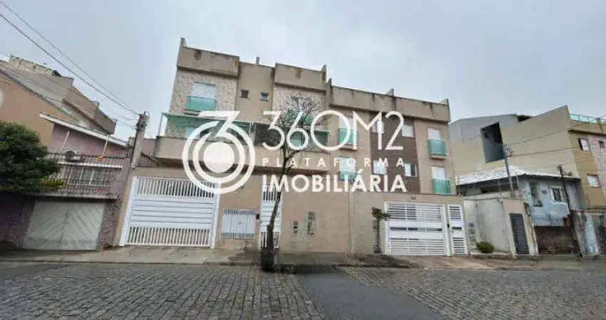 Apartamento sem condomínio para venda em santo andré, vila linda, 2 dormitórios, 1 banheiro, 1 vaga