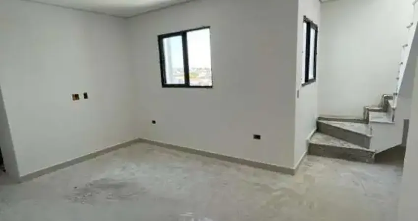 Cobertura para venda em santo andré, parque novo oratório, 2 dormitórios, 1 suíte, 2 banheiros, 1 vaga