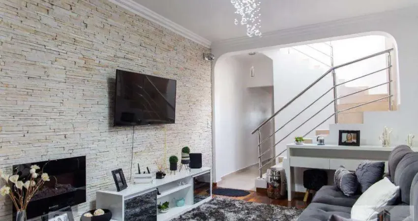 Sobrado para venda em santo andré, parque joão ramalho, 3 dormitórios, 2 banheiros, 2 vagas