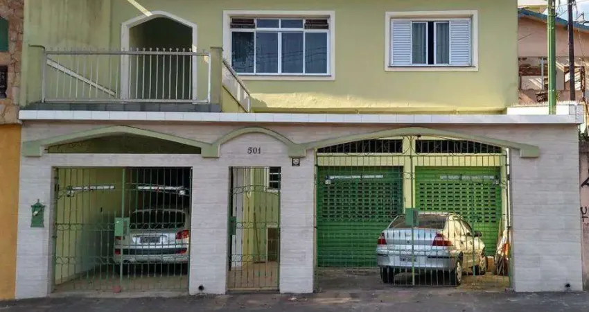 Sobrado para venda em santo andré, vila linda, 4 dormitórios, 1 suíte, 2 banheiros, 6 vagas