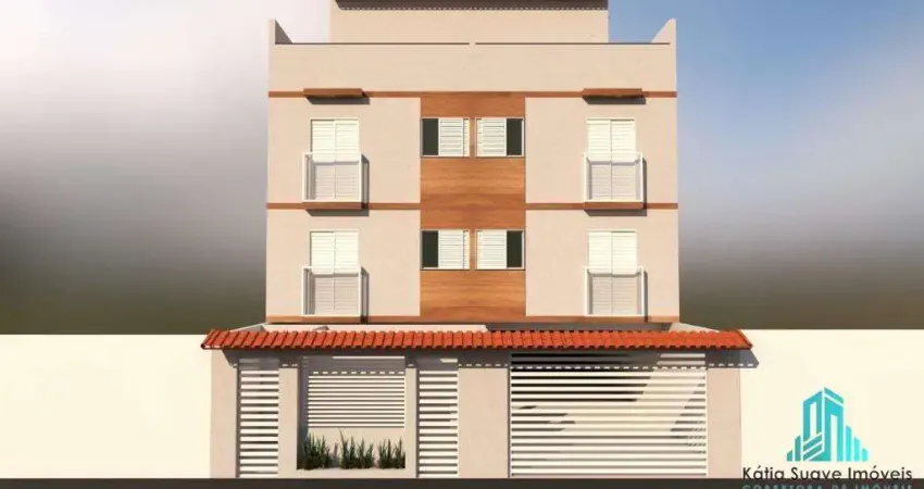 Cobertura para venda em santo andré, vila príncipe de gales, 2 dormitórios, 1 suíte, 3 banheiros, 1 vaga