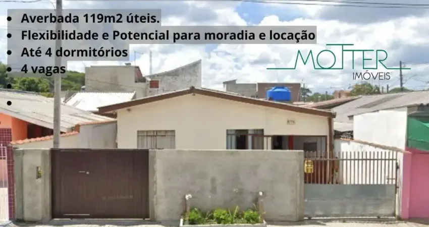 Casa para Venda em Curitiba, Cidade Industrial, 4 dormitórios, 3 banheiros, 3 vagas