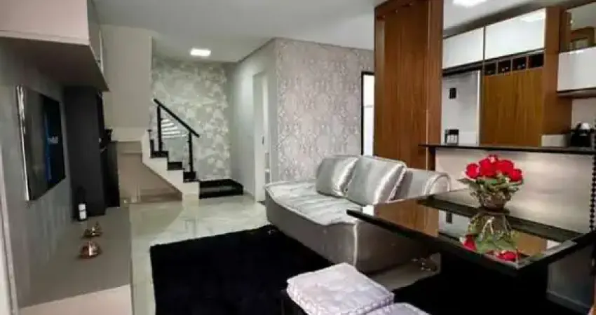 Sobrado em condomínio para venda em santo andré, vila príncipe de gales, 2 dormitórios, 2 suítes, 3 banheiros, 2 vagas