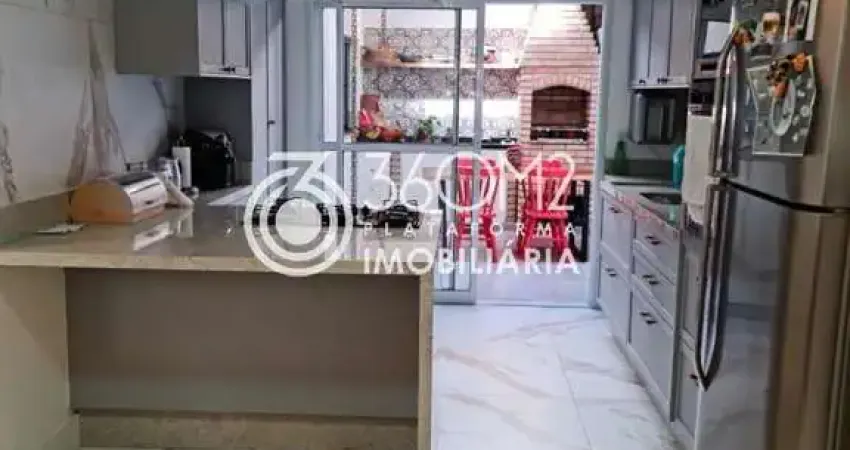 Sobrado para Venda em Santo André, Parque Oratório, 3 dormitórios, 1 suíte, 3 banheiros, 4 vagas