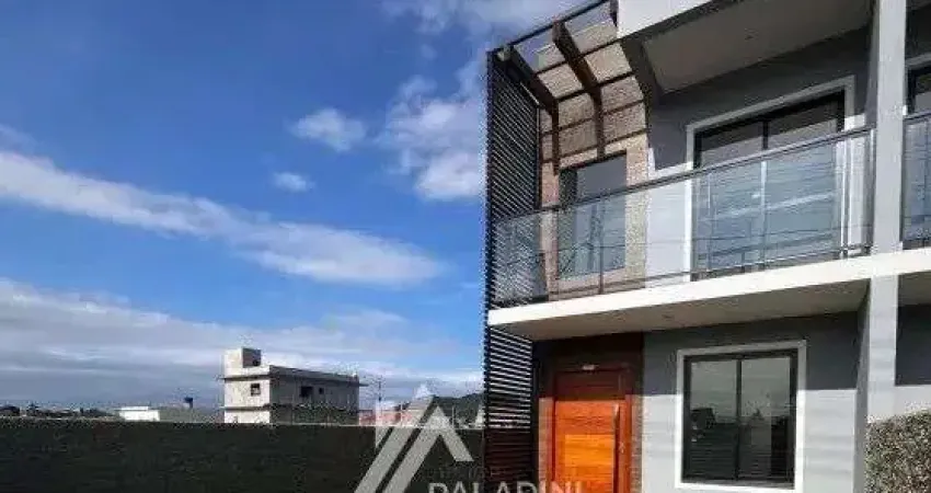 Sobrado à venda no bairro nova brasília em imbituba – 2 dormitórios, 83,21 m² e espaço externo