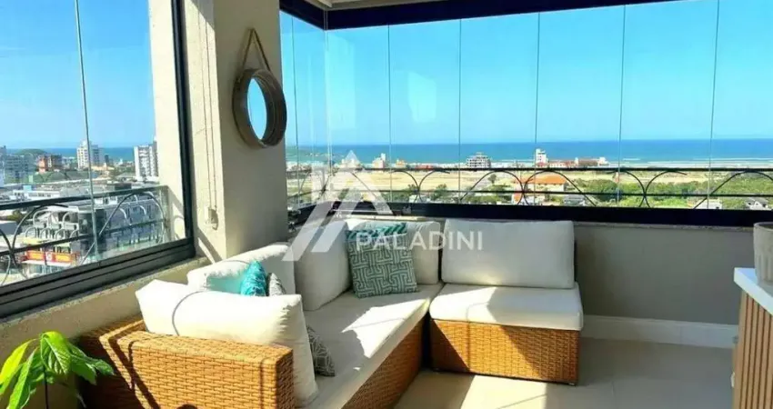 Venda apartamento alto padrão no centro de imbituba sc com 2 suítes e vista para o mar
