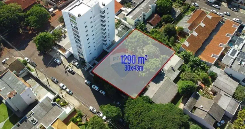 Terreno à venda de 1290,00 m² no centro - próximo a avenida brasil e prefeitura