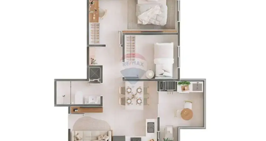 Apartamento com 2 quartos à venda na Rua Manaus, 2160, Cancelli, Cascavel