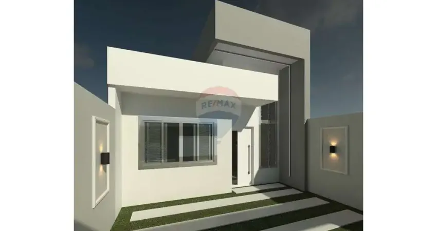 Linda casa no presidente, 1 suíte, 2 quartos, 3 vagas de garagem e sobra de terreno.